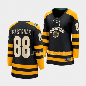 David Pastrnak Boston Bruins 2023 Winter Classic Women Breakaway 88 Jersey