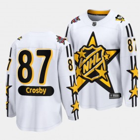2024 NHL All-Star Game Sidney Crosby Jersey Pittsburgh Penguins White #87 Breakaway Men's